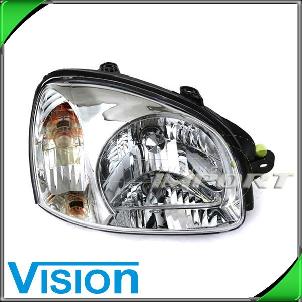 headlight assembly 2004 hyundai santa fe