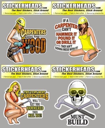 hard hat decals in Collectibles