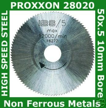 PROXXON 28020 HSS HIGH SPEED STEEL SAW BLADE KS115