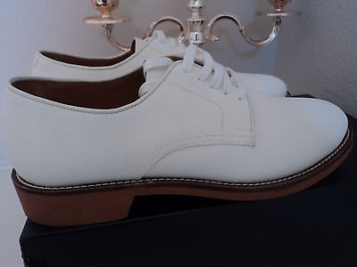 495 new in box made in italy Ralph Lauren herbert ivory suede oxfords 