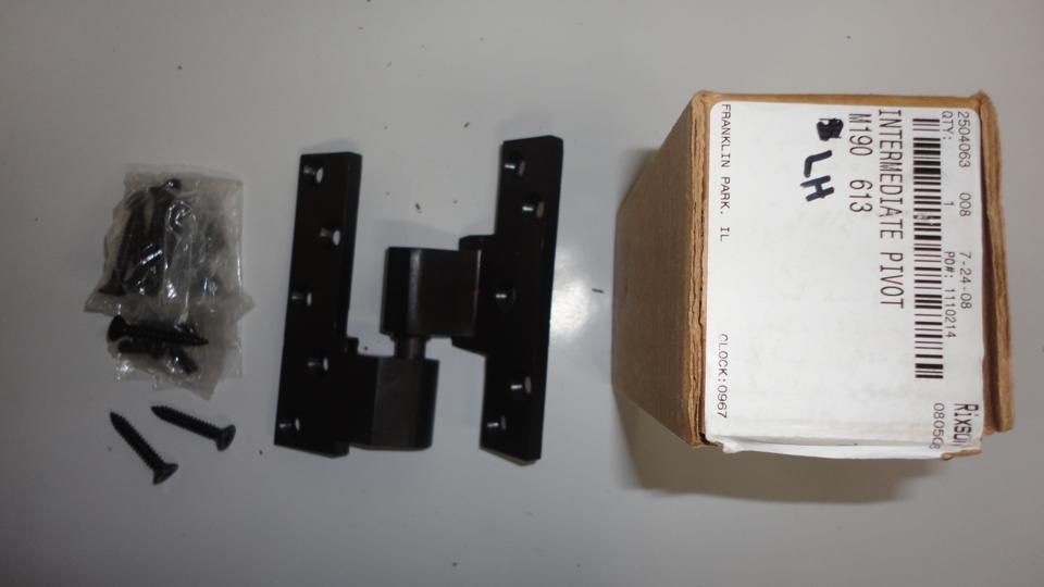 Designer Hardware  Rixson LH Intermediate Door Hinge/ Pivot M190 613 