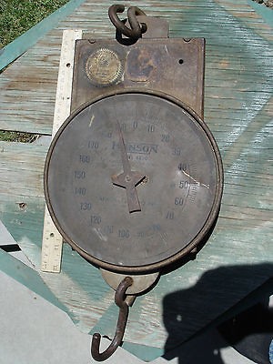 HANSON / ANTIQUE VINTAGE / CALIF COTTON SCALE / MADE IN U.S.A 