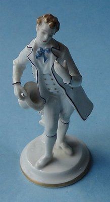 ROSENTHAL OPPEL HERMANN Victorian Courtesy CAVALIER Man Male Porcelain 