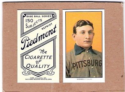 1909   1911 T206 HONUS WAGNER PIEDMONT RP TABACCO CARD