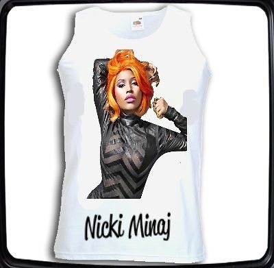 catsuit Nicki Minaj tank top ,hip hop, pop music album tee the charts 