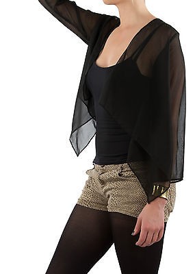 chiffon bolero in Womens Clothing