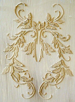 Newly listed Raised Plaster Charleston Damask, Wall Stencil, Painting 