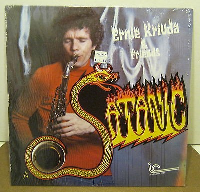 Satanic ERNIE KRIVDA & Friends Phonograph Record Album LP RARE VINYL 