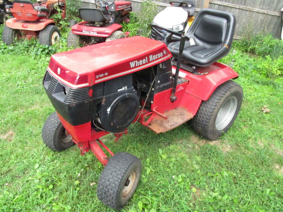   Horse 312 8 tractor w/ Kohler Magnum Engine, 8 speed transmission