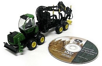 John Deere Ertl 1110E Forwarder High Detail w/DVD 15928