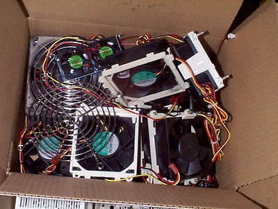 15 20) Assorted FANs 12V DC computer cooling fan 12 volt vdc 12vdc