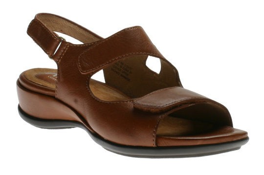 Clarks Womens Sarasota Sandle Dark Brown Sizes 9, 9.5