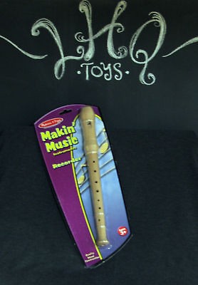 Melissa and Doug Makin Music Recorder Instruments New