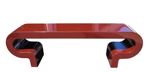 Charles Hollis Jones Waterfall Console Lacquered Finish