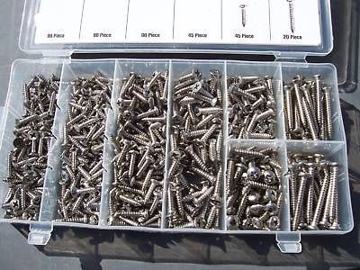 INTERIOR EXTERIOR STAINLESS STEEL SCREW ASSORTMENT (Fits 1972 Dodge 