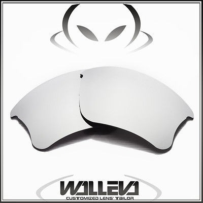 WL Polarized Titanium Replacement Lenses For Oakley Flak Jacket XLJ 