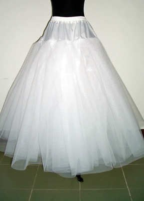 New White No Hoop Petticoat/Unde​rdress/Undersk​irt/Slip Custom 