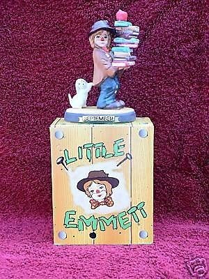 LITTLE EMMETT (KELLY)  CIRCUS BIRTHDAY SEPTEMBER FIGURINE 