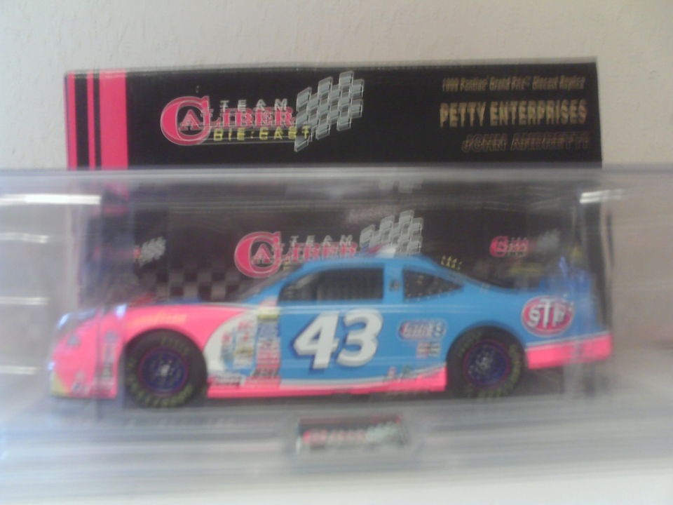 1999 John Andretti 43 STP 1/24 Team Caliber Owners NASCAR diecast