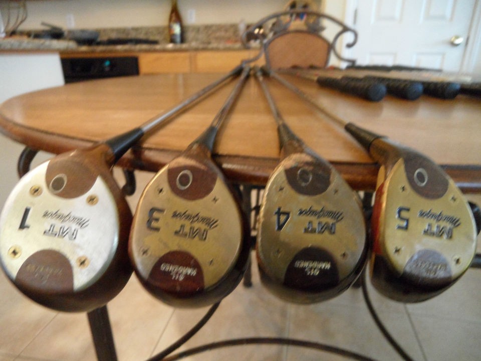 MacGregor Tourney Woods Set 1,3,4 & 5 (RH) Nice