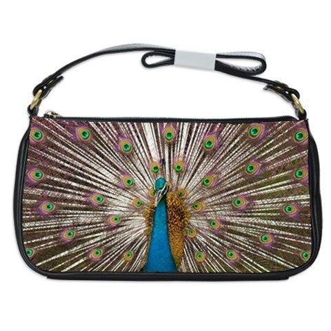 Indian Peacock Shoulder Clutch Bag