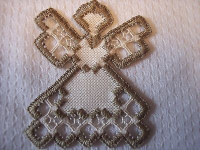 Hardanger Norwegian Embroidery Angel