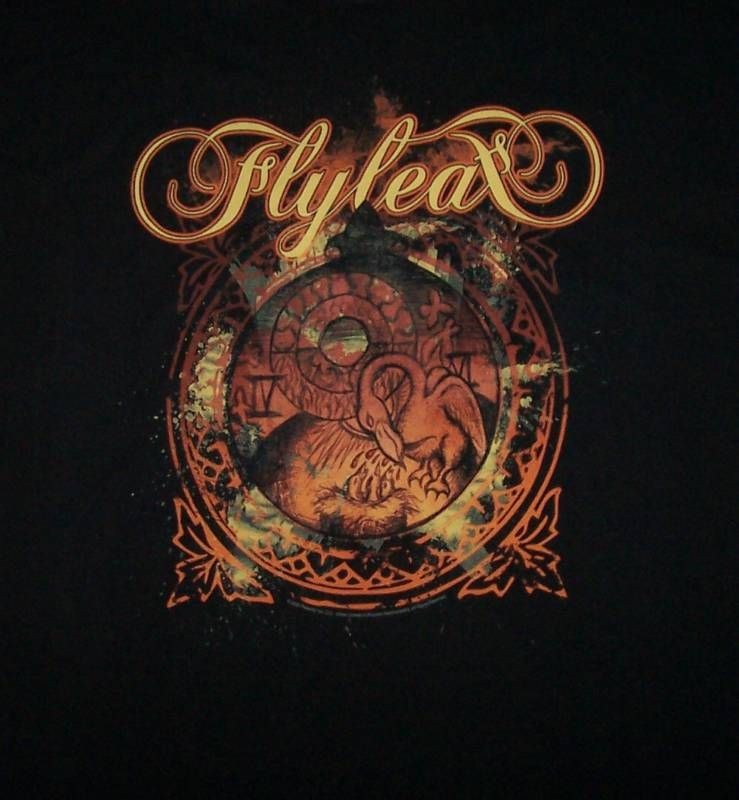 Flyleaf   NEW Ornate Golden Crest T Shirt   XLarge $12.00 SALE FREE 
