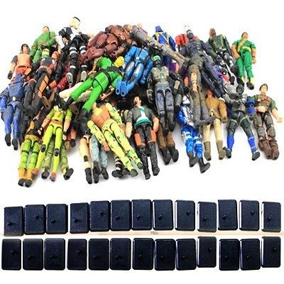   GI JOE Figure & 20 stand base & 20 Accessory Cobra Figure G.I. Joe N86