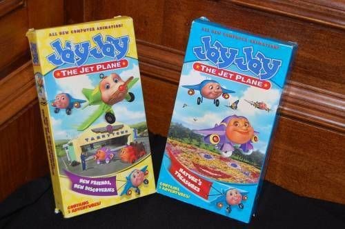 Jay Jay Jet Plane Lot Vhs Movie Tapes Natures Treasure New Friends On Popscreen