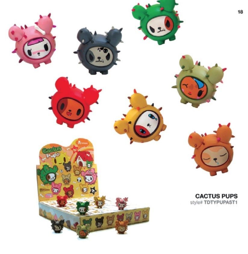 tokidoki cactus pups one new sealed blind box brand new