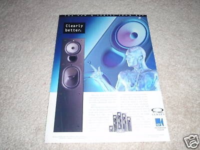 kef q series uni q q65 speaker ad from 1996