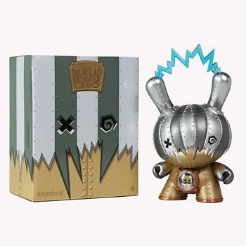 Kidrobot Doktor A Dok A 8 inch Ironclad Decimator Dunny RARE 1 in 600