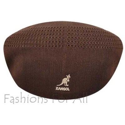 kangol tropic ventair 504 brown hat cap