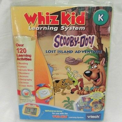 VTECH WHIZ KID SCOOBY DOO LOST ISLAND ADVENTURE #80 086040 NEW