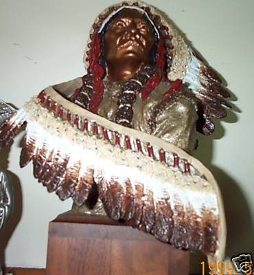 masterworks pewter sitting bull by sedlow  2499