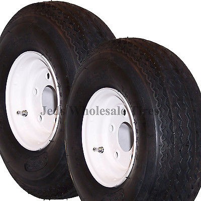   570 8 Jet Ski Pop up Camper Boat Trailer Tires Rims Wheels 5 Hole 6ply