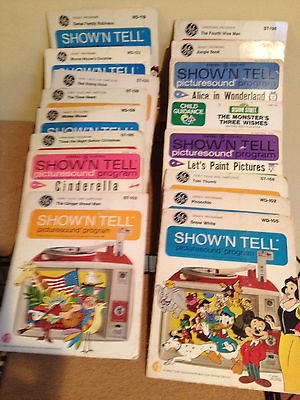 vintage ge show n tell picturesound program 16 titles returns