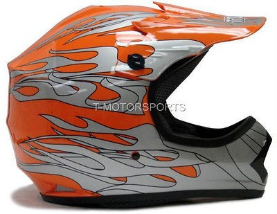   CARBON FIBER MOTOCROSS DIRT BIKE ATV MX OFF ROAD KIDS HELMET ~S, M, L