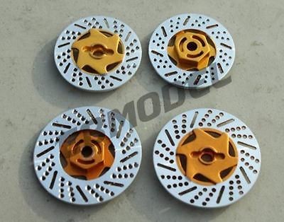 CML RC 1/10 On Road Car Dummy Aluminum Brake Discs for Tamiya HPI Gold 