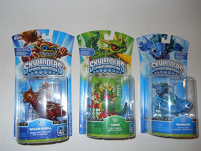 SKYLANDERS SPYROS ADVENTURE CAMO WHAM SHELL WARNADO FAST SHIPPING