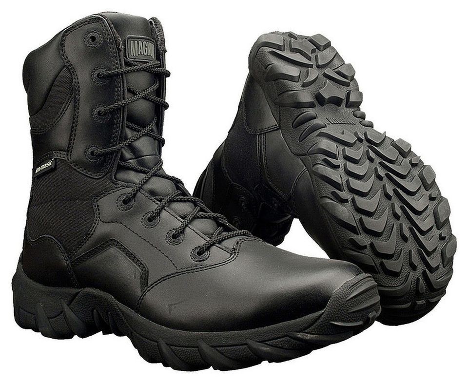 Magnum 5375 COBRA 8.0 WPI Black Mens Waterproof Work Boot Shoe NIB New 