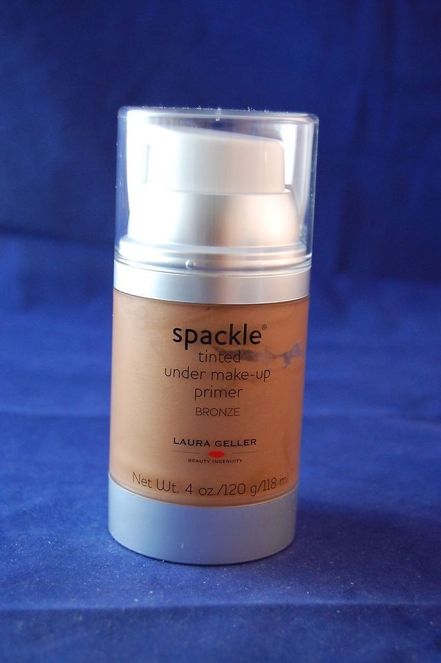 Laura Geller Spackle Tinted Under MakeUp Primer 4 Oz in BRONZE   New