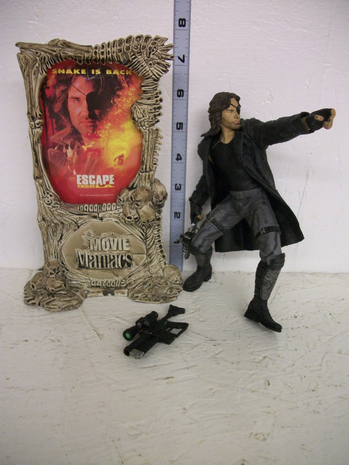 McFarlane MM Snake Plissken Figure with Jacket On LOOSE