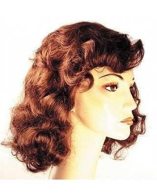 1940s Vamp Betty Davis Movie Star Lacey Costume Wig All About Eve