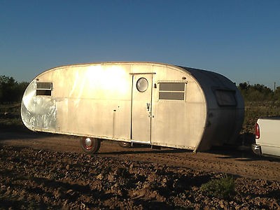 vintage 1948 spartan spartanette trailer airstream  6500