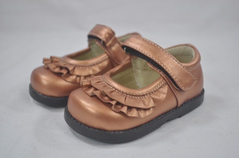 SEE KAI RUN BELLE COPPER VELCRO MARYJANE COMFORTABLE LOAFER Sz 7 