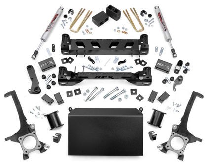 07 12 2wd/4wd Toyota Tundra 4.5 Suspension Lift Kit Strut Spacer 