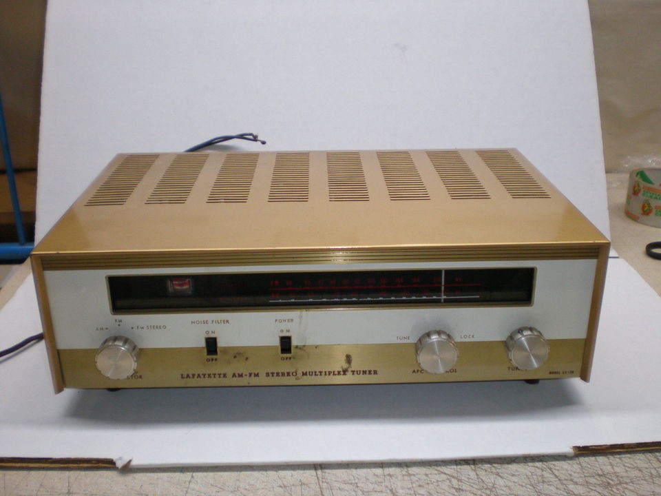 vintage lafayette model lt 78 am fm stereo multiplex tuner