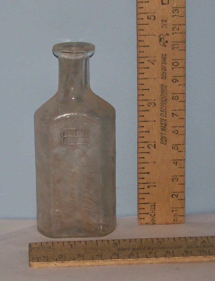 McCULLOUGHS PHARMACY   Reno, Nevada   Empty BOTTLE   Vintage