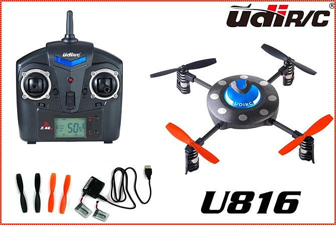 UDI U816 2.4Ghz 4CH Ladybird 4 Axis Remote Control UFO Aircraft 